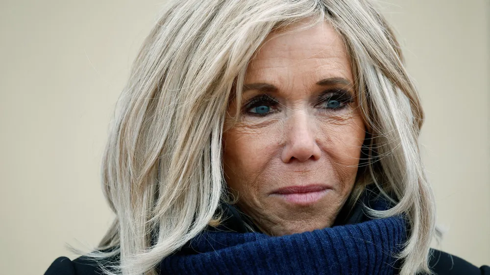 Brigitte Macron ungeschminkt